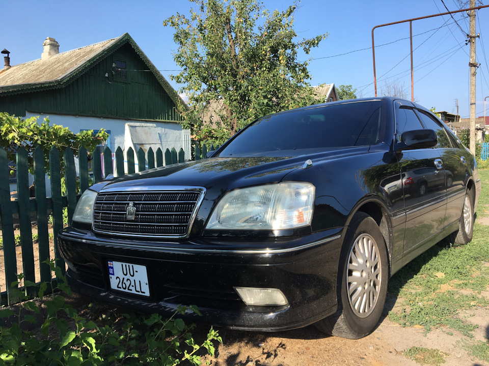 1. Встановлення сигналу (клаксону) через реле на Toyota CROWN S171 1