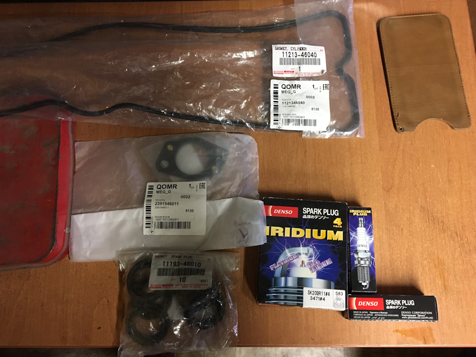 9. Заміна прокладки клапанної кришки 1JZ-FSE та прокладки ТНВД (заодно і свічки) 1