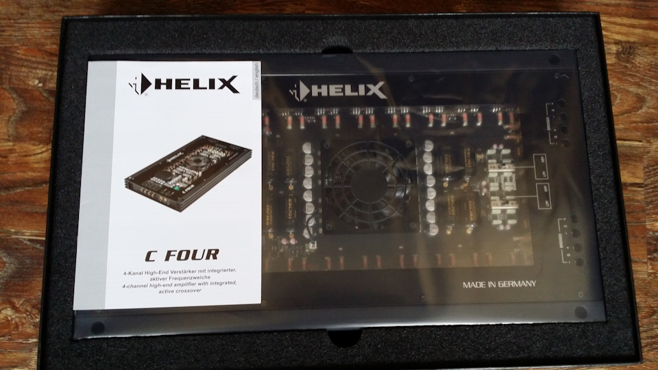 Ще один красень підсилювач HELIX C FOUR! 2