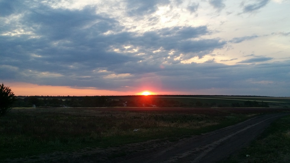 Захід сонця. 1