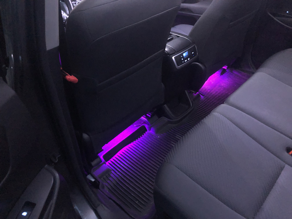 RGB led Підсвітка ніг 1