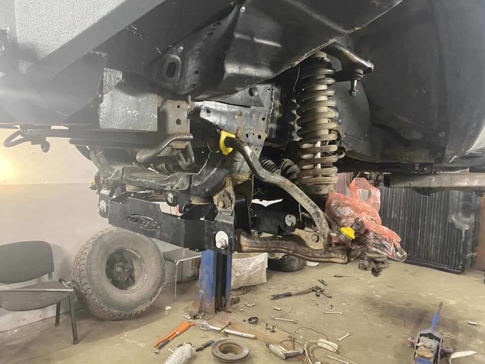 Lift 6' + Pro Comp lift kit 7' експеримент 4