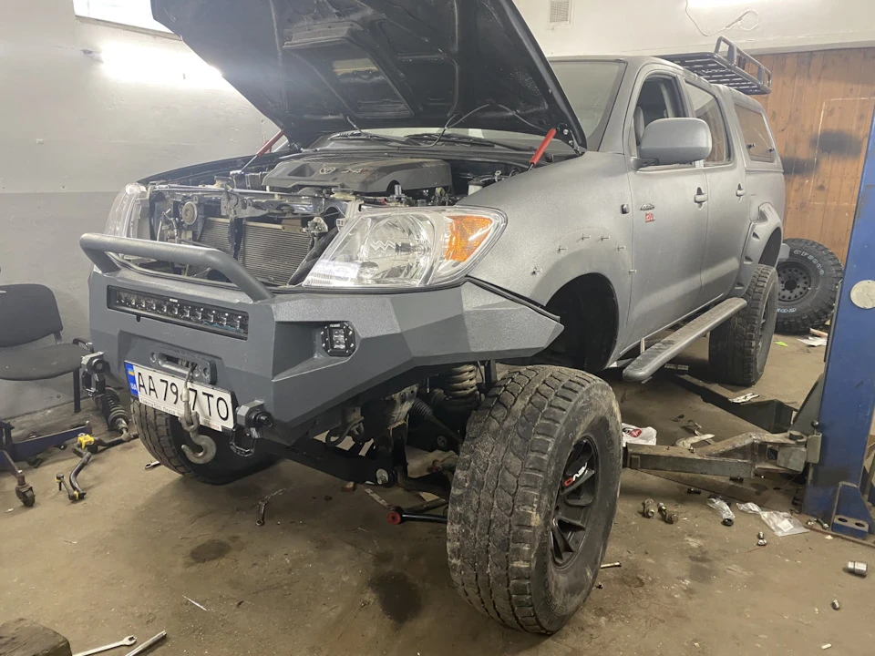 Lift 6' + Pro Comp lift kit 7' експеримент