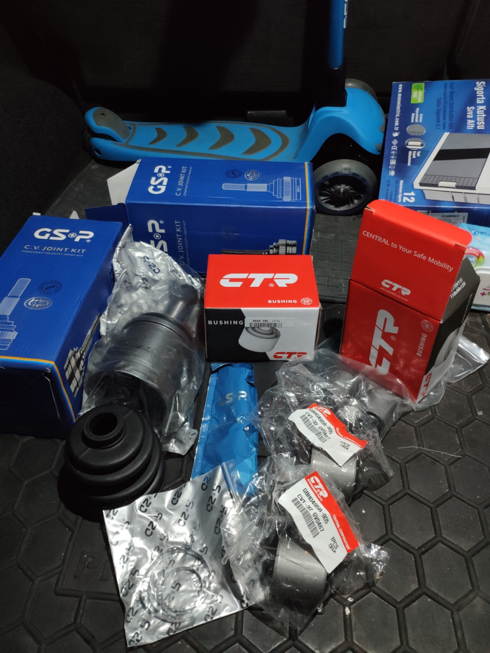 Заміна шрусів на GSP та сайлентблоків на CTR 2