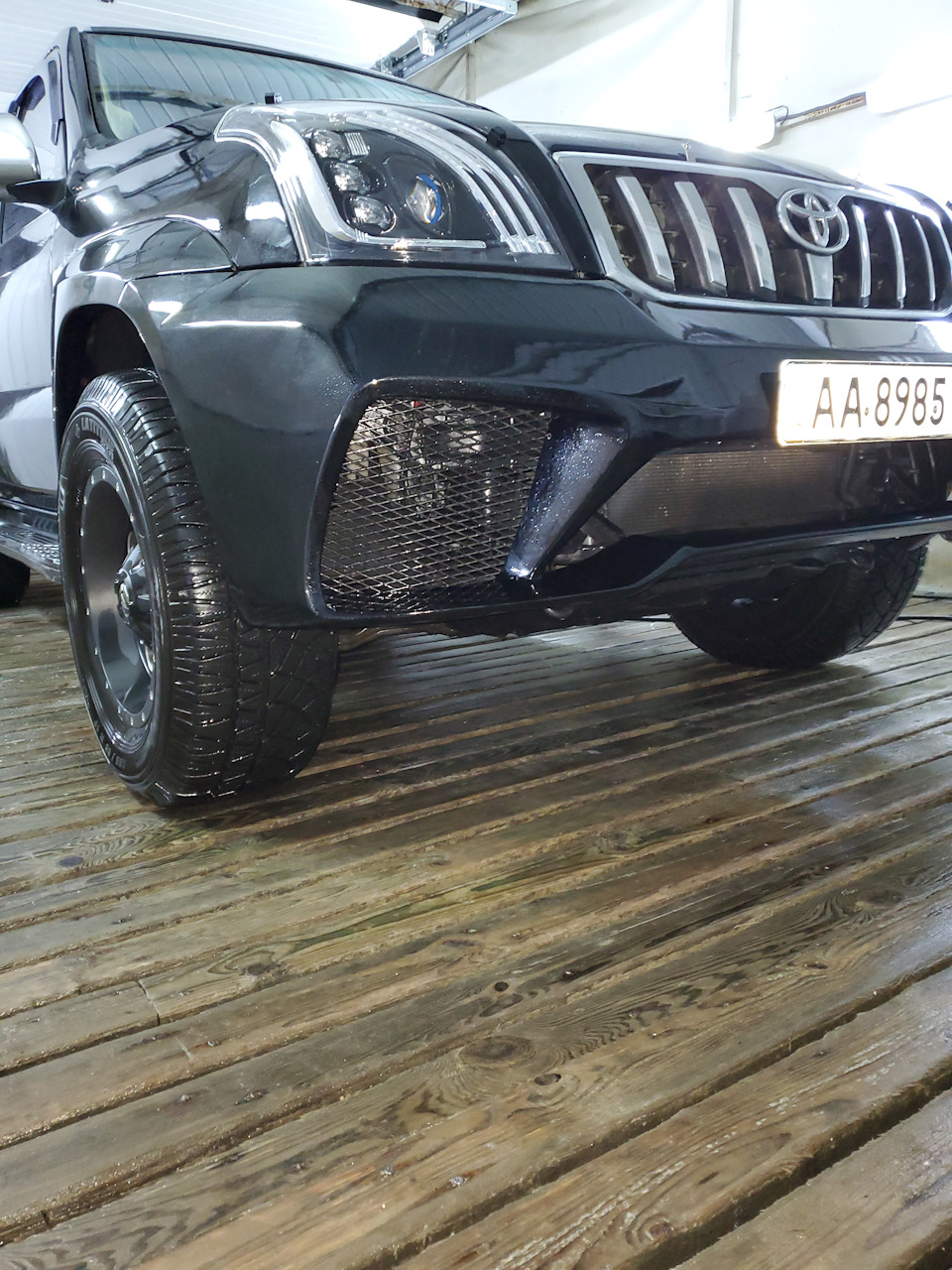 Фінал бампер і невелика переробка в стилі gx470 1