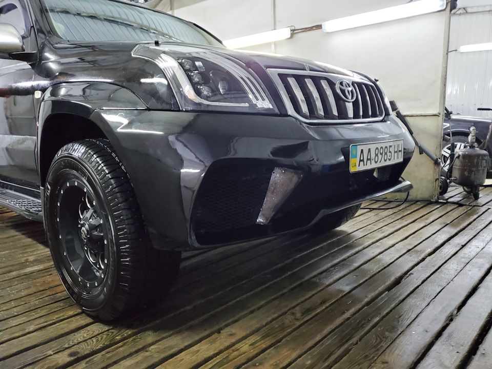 Фінал бампер і невелика переробка в стилі gx470 5