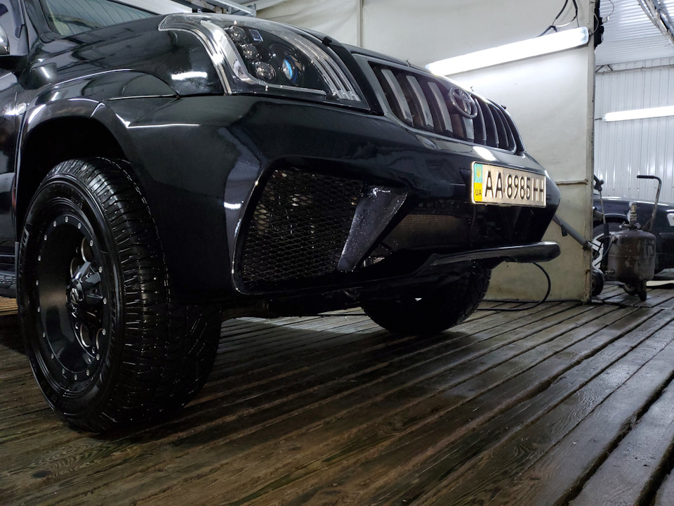 Фінал бампер і невелика переробка в стилі gx470 4