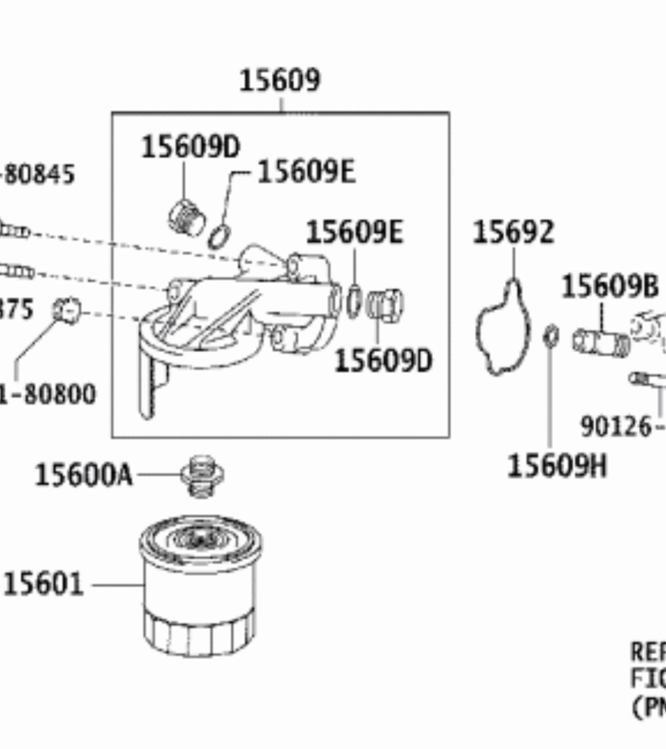 GASKET, OIL FILTER BRACKET 1