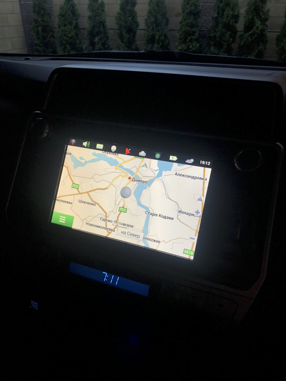 NAVI в штатну магнітолу PRADO 4