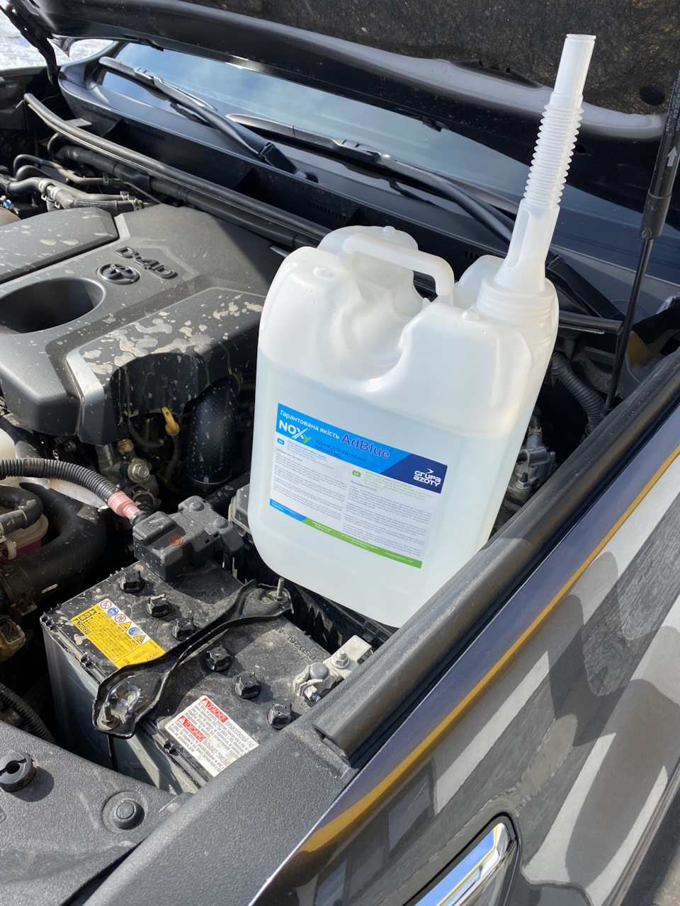 Витрата AdBlue 1