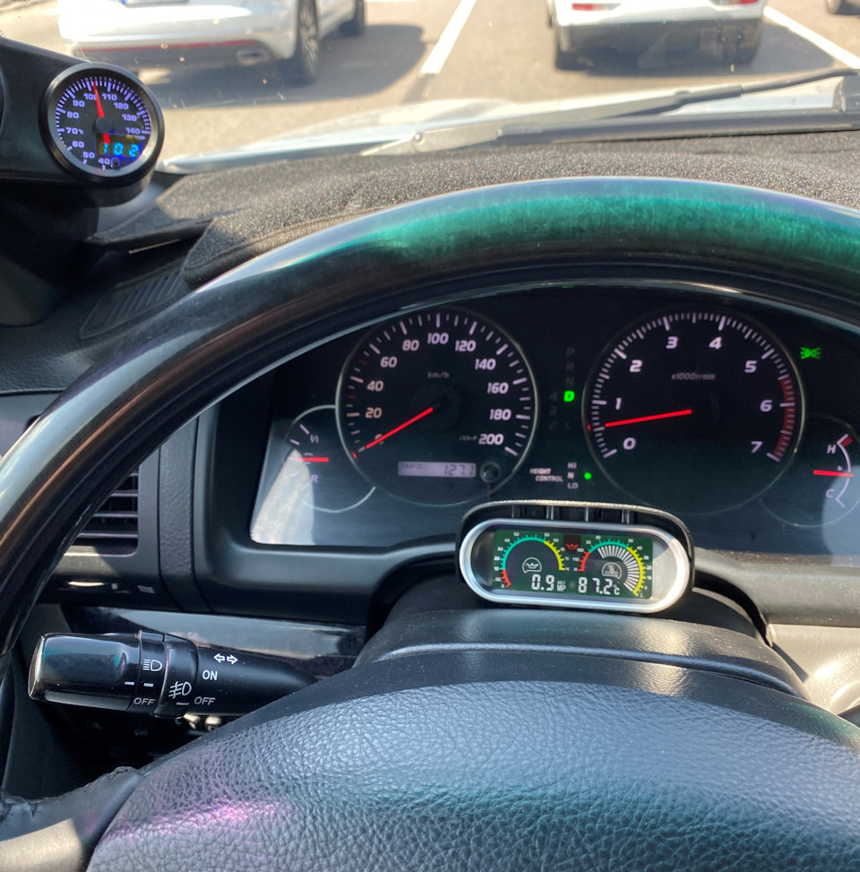 Температура та тиск мастила в 1GR-FE 1