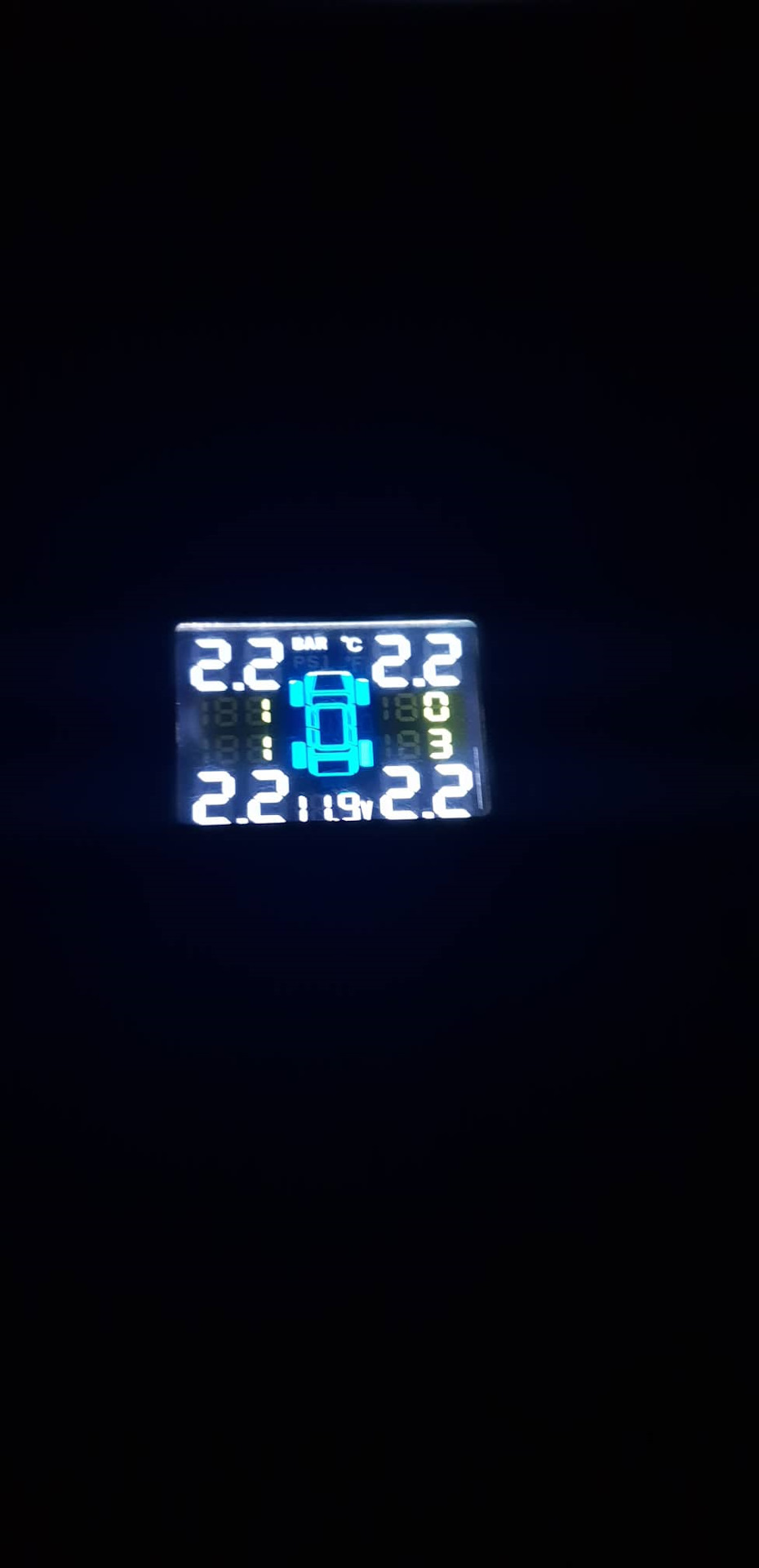 Датчики тиску шин. TPMS 4
