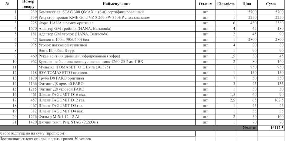 Встановлення ГБО 3