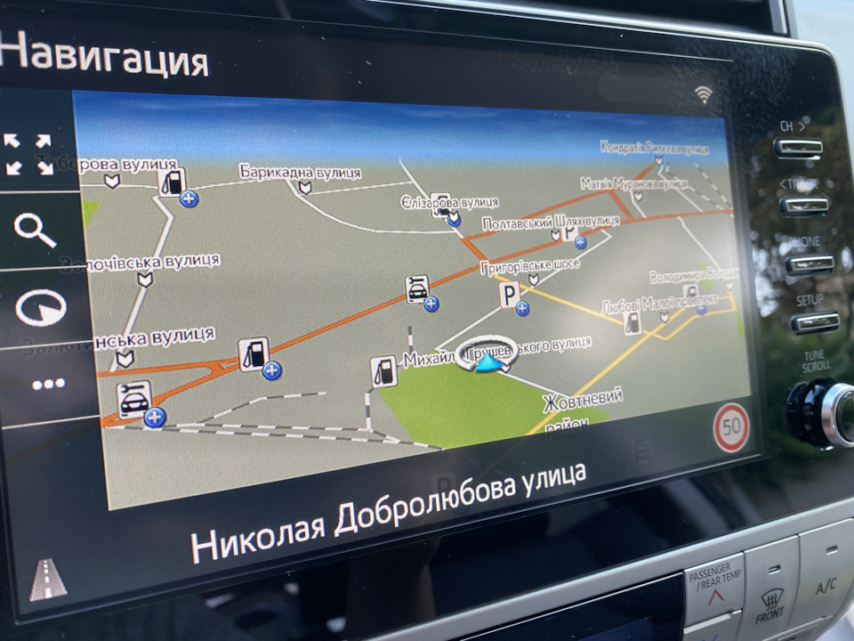 Штатна навігація Harman 1