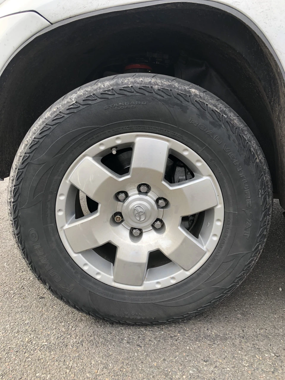 Купив диски fj cruiser