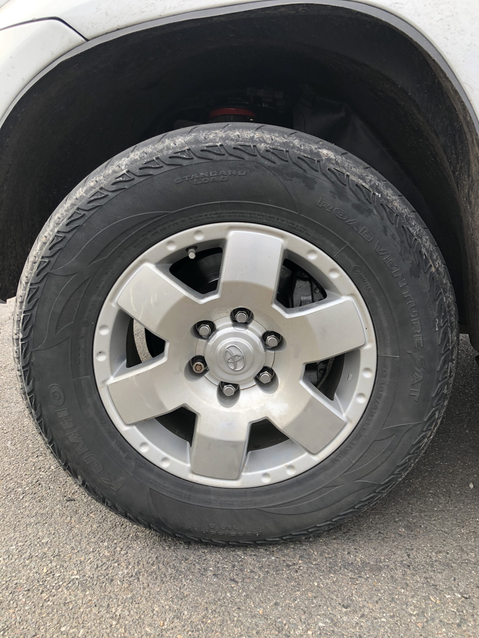 Купив диски fj cruiser 1