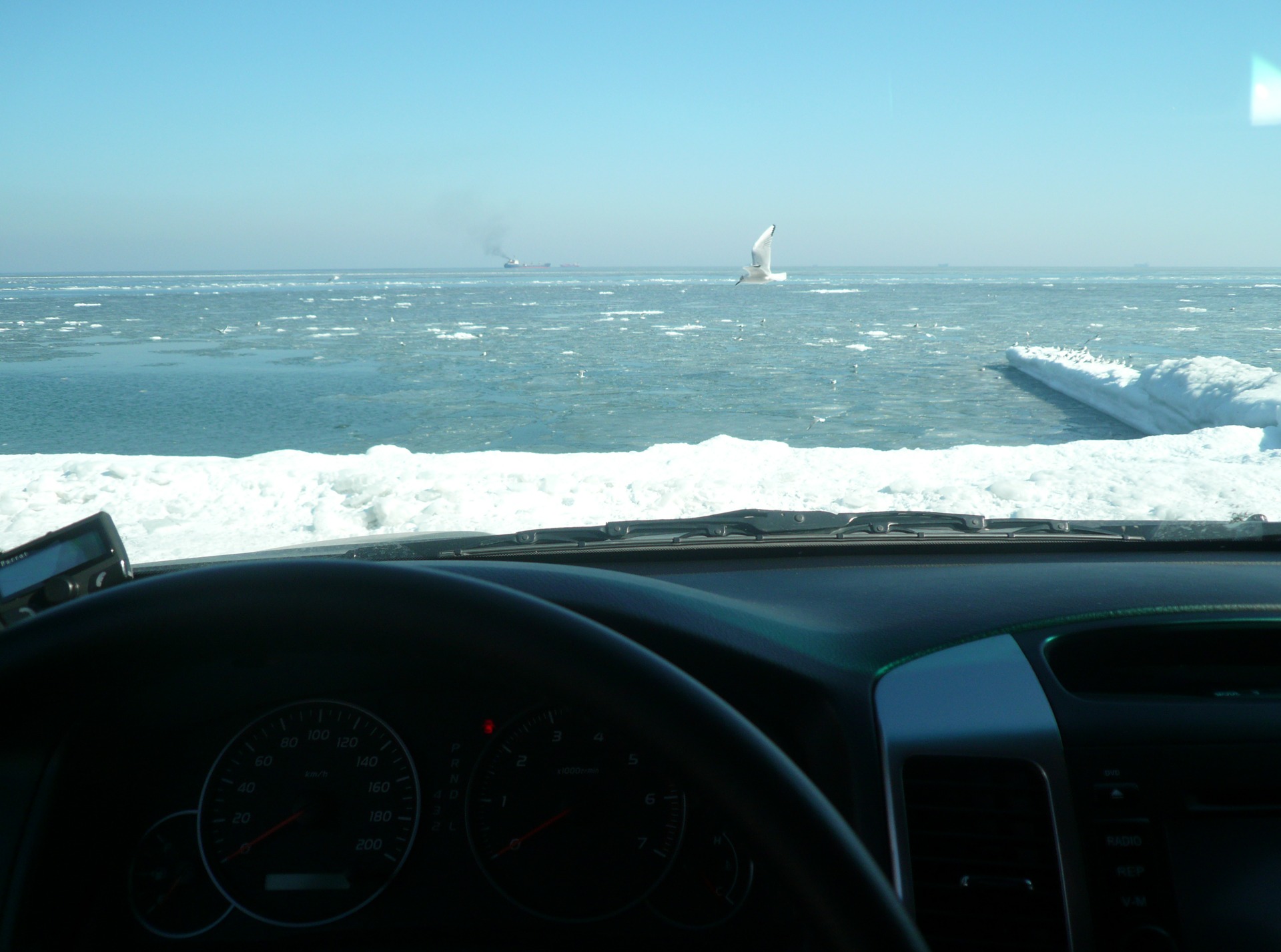 Перший день ваги на морі. 1