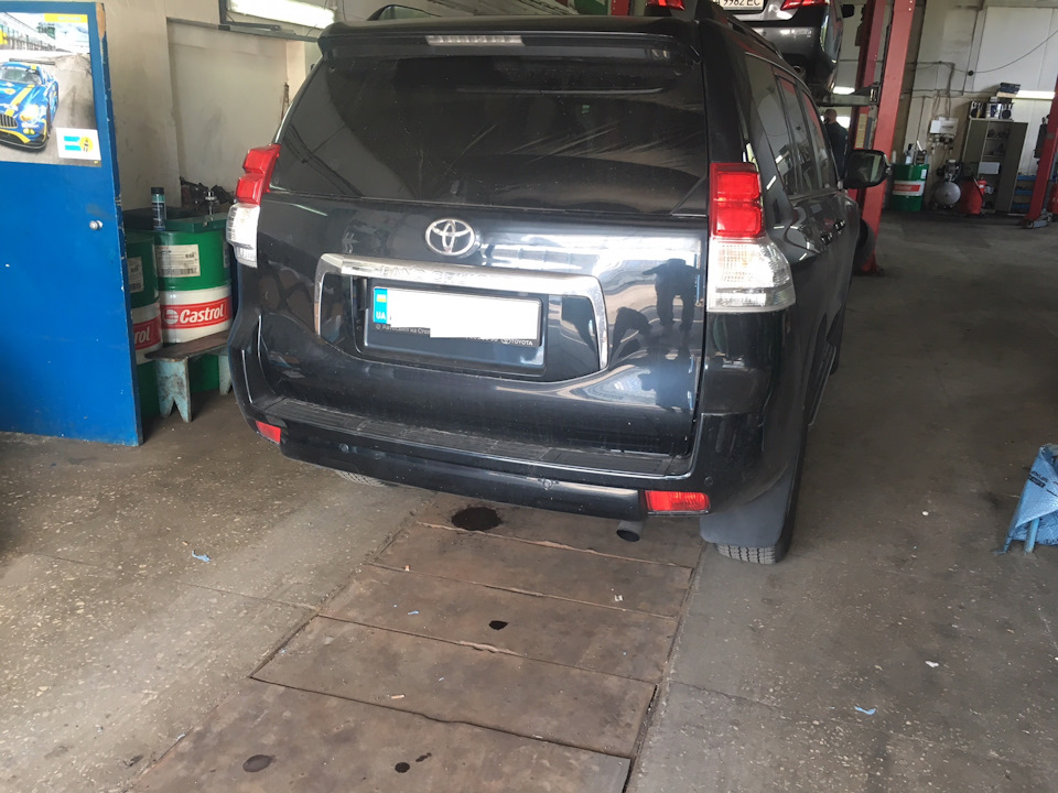 Насадка на глушник (Lexus style) на Prado 150 3