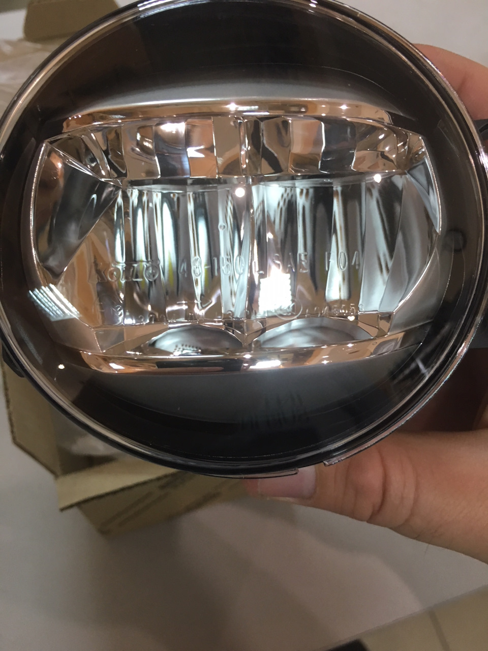 Заміна ПТФ на LED (ПТФ передні світлодіодні для Прадо 150) 4