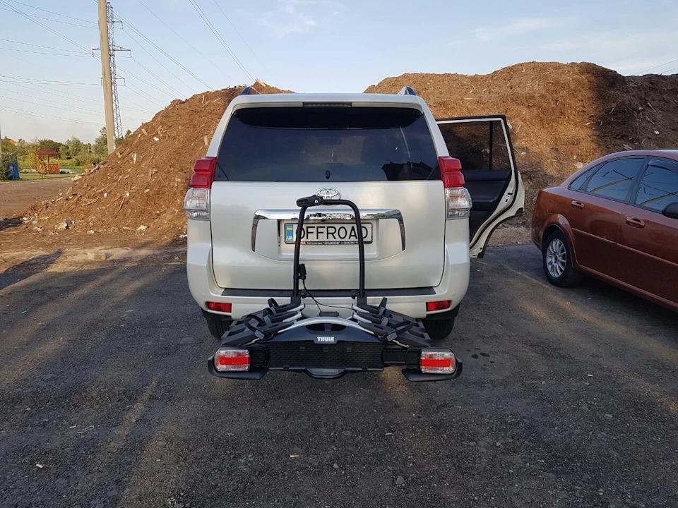 Експлуатація фаркопу ( THULE VeloCompact 927 )