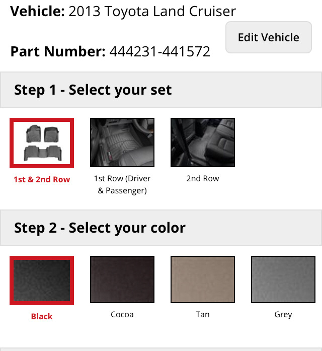 WeatherTech колір cocoa. 1