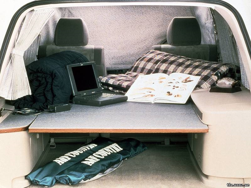 Штатний спальник на Land cruiser 100 Active Vacation 5