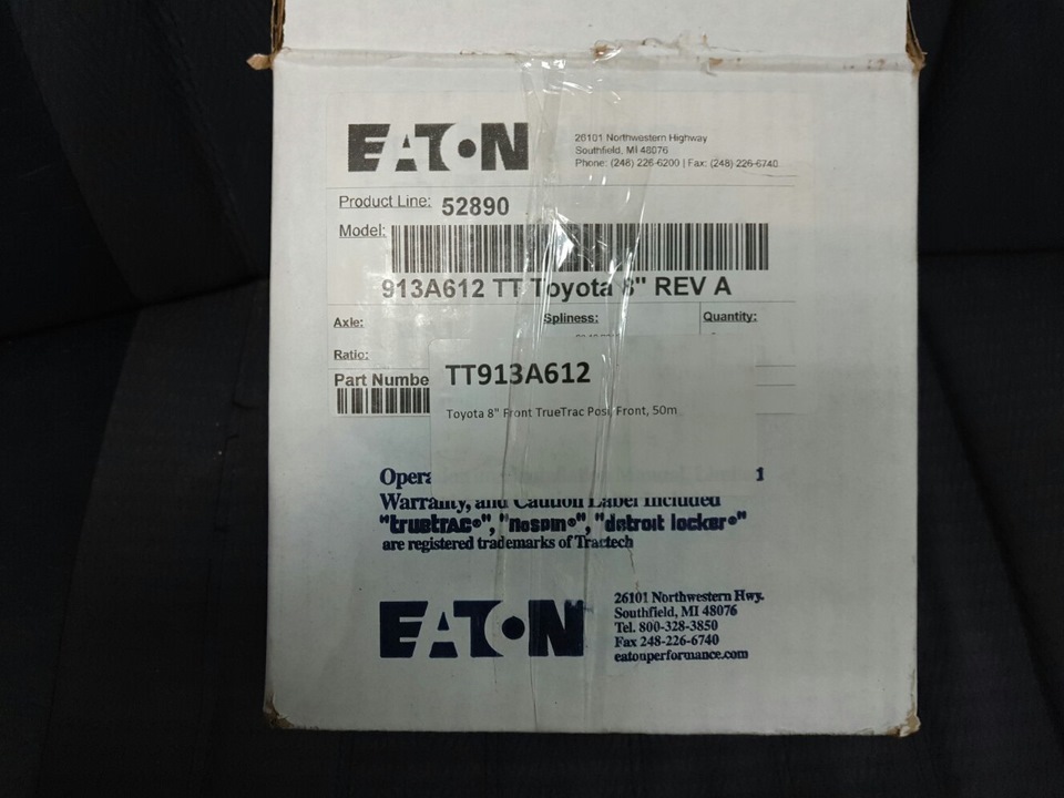 Приїхала моя краса Eaton Truetrac Limited-Slip Differential 1