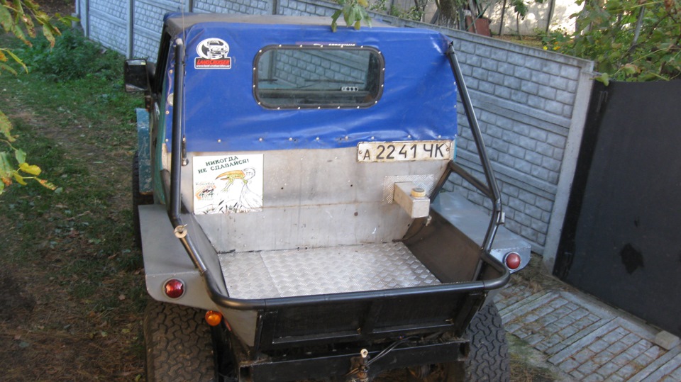 Переробка в цивільний автомобіль. 5