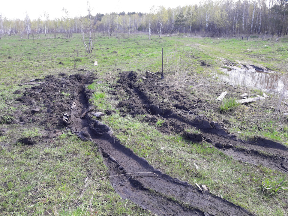 Свіже повітря, поле, Крузер. Краса. А в реалії лопата, дошки, трос. 4