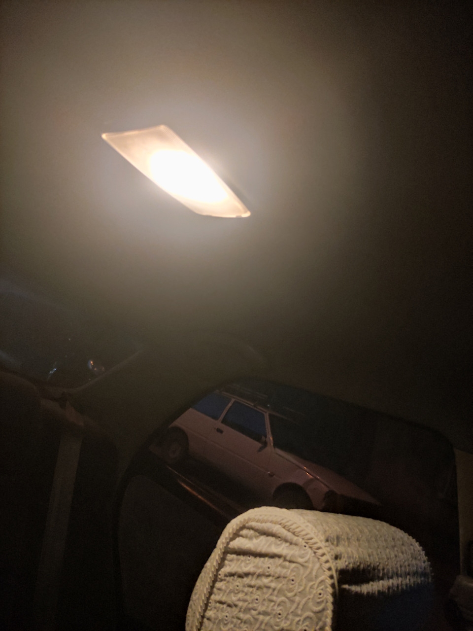 Встановлення LED ламп у салон 4