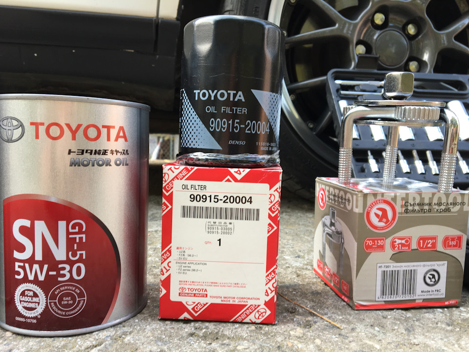 3. Заміна мастила Toyota MARK II 2JZ 3