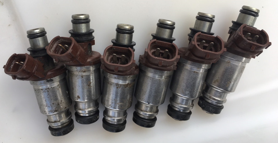 Форсунки з 2JZ на 1JZ 1
