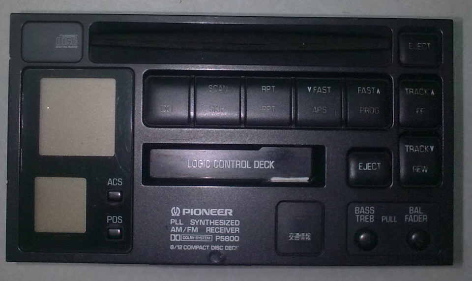 Штатна магнітола Pioneer DEH-P5800MP 1