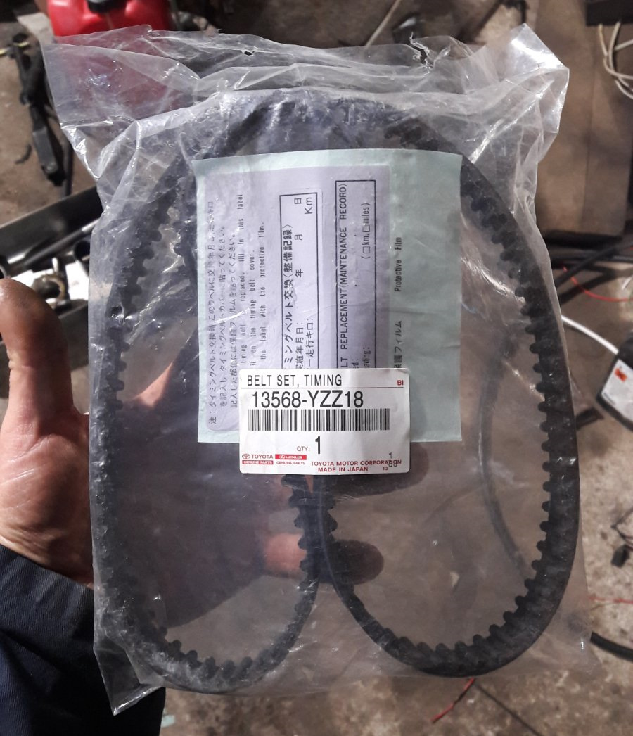 Заміна помпи, ременів, роликів ГРМ. 1JZ-GE 4