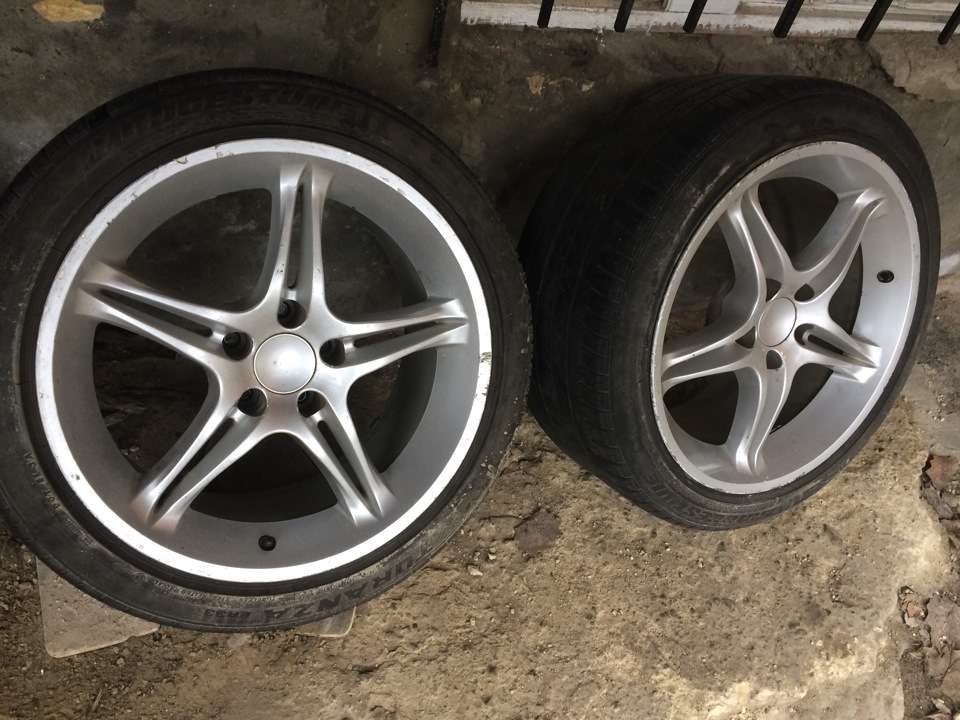 5. Диски r18 Advan VS5. 3