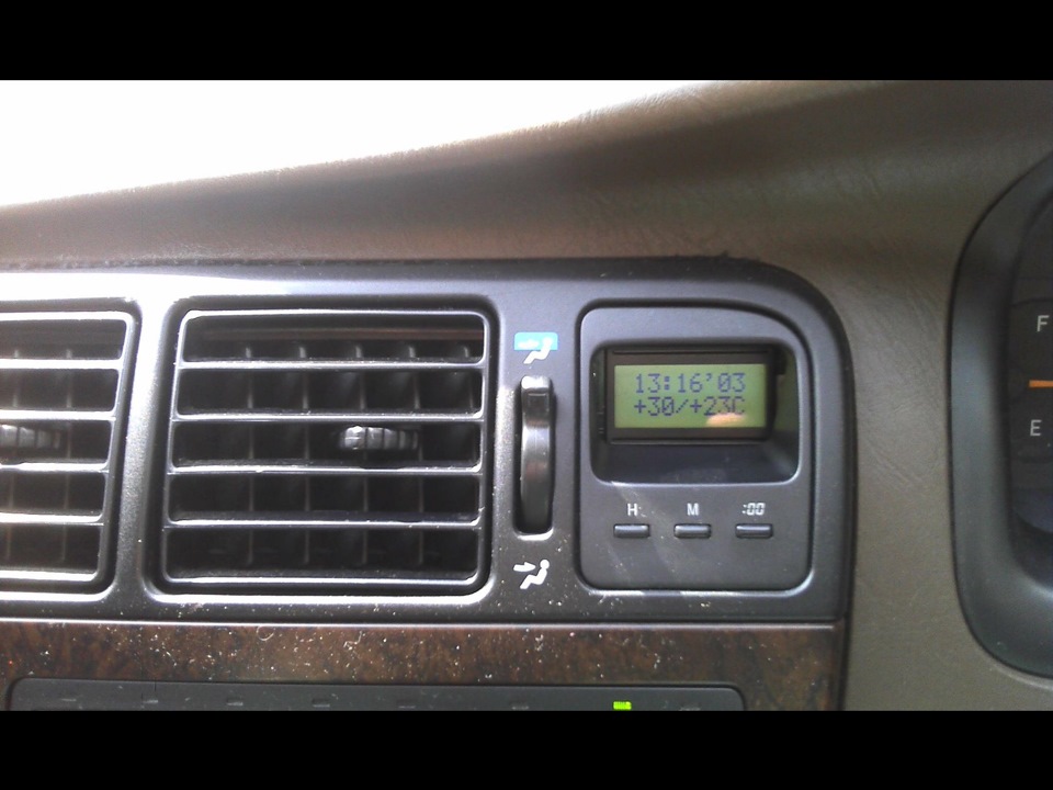 Бортовий комп в штатний годинник jzx90 5