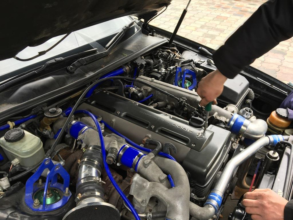 Час розкрити інтригу!) СВАП 2JZ-GTE Non VVTi 2