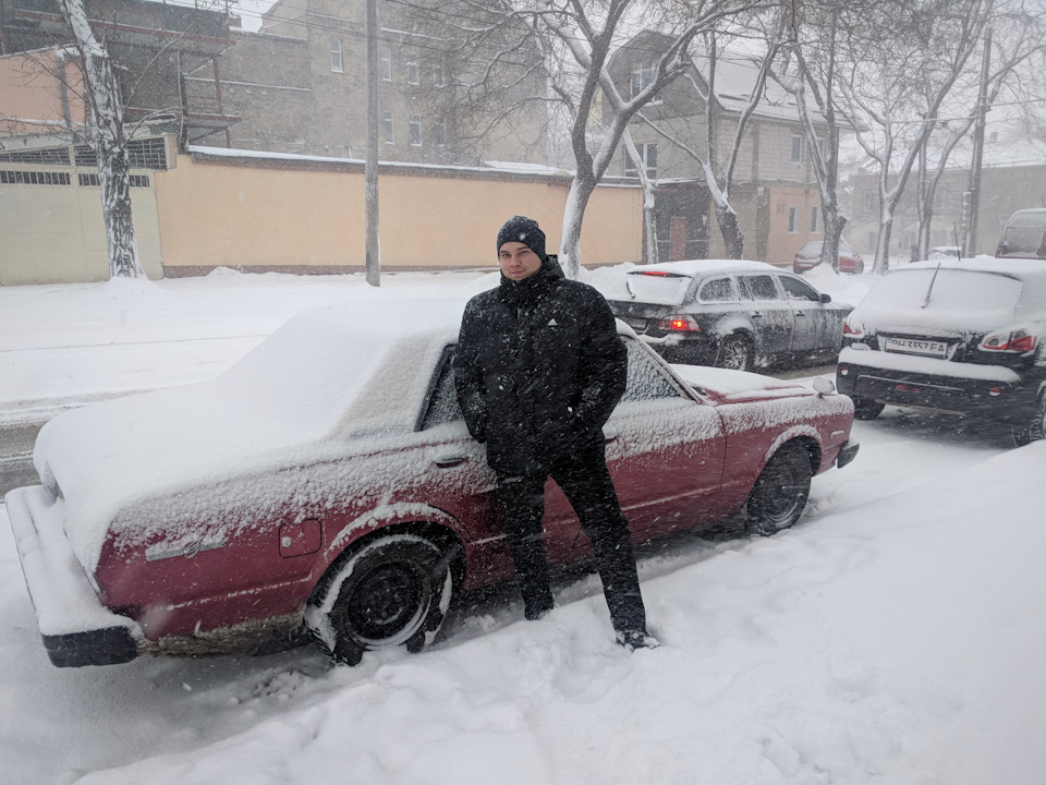 Перший сніг цієї зими 2