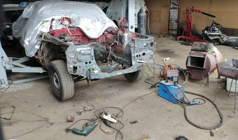 Свап 3UZ. Підготовка підкапотки. Склянки (частина 2) 1