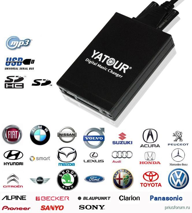 Зовнішній MP USB SD AUX 2