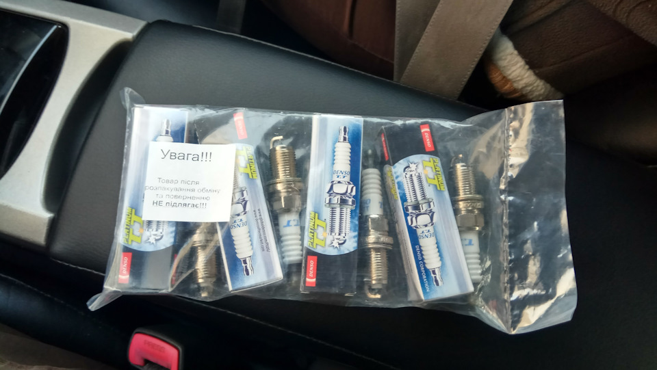 Підсумок терміну служби свічок з Aliexpress і встановлення нових свічок 3