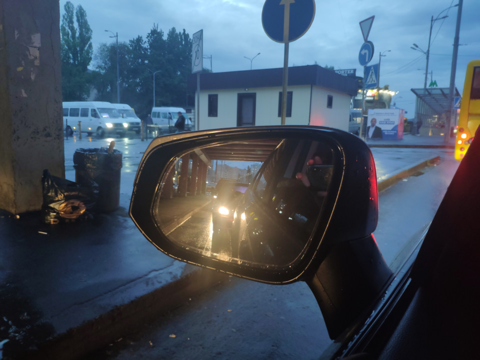 Плівка на дзеркала, від дощу 2