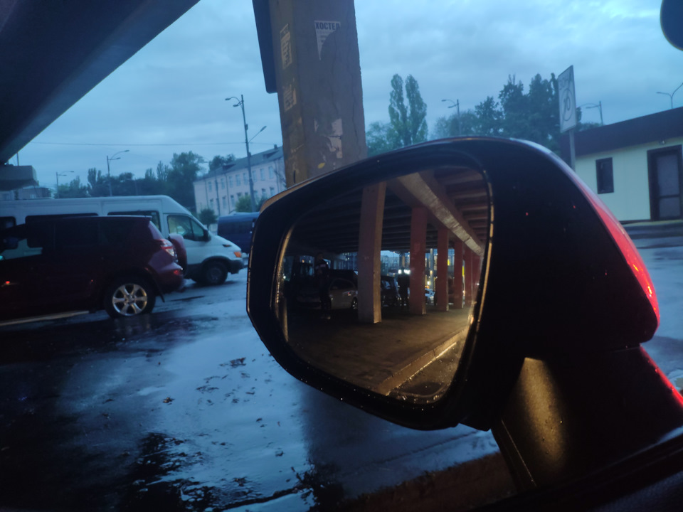 Плівка на дзеркала, від дощу 1