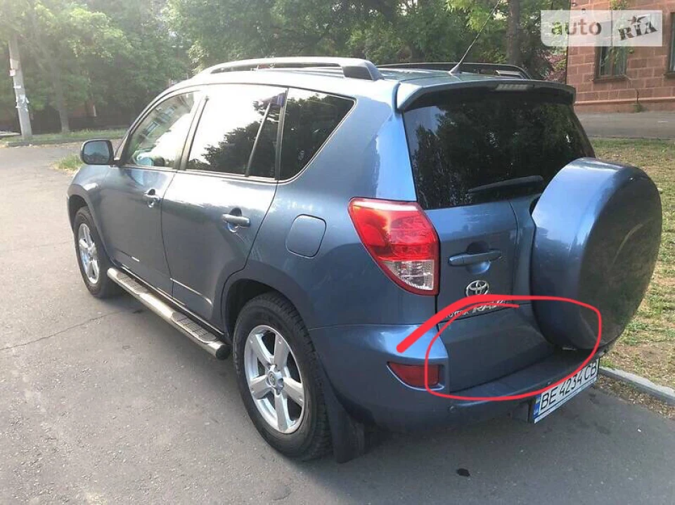 Ремонт накладки задніх дверей