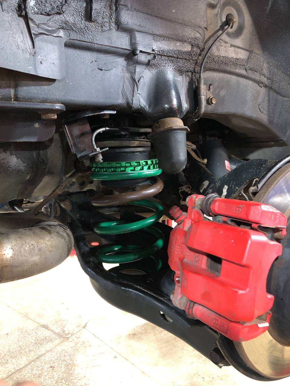 Заміна стійок Tein with EDFC Controllet 3