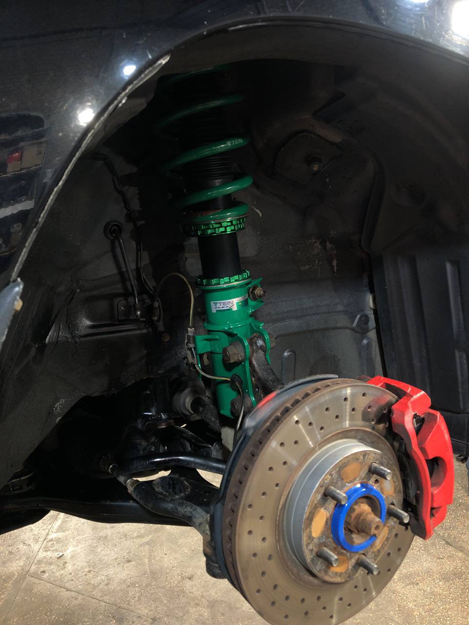 Заміна стійок Tein with EDFC Controllet 4