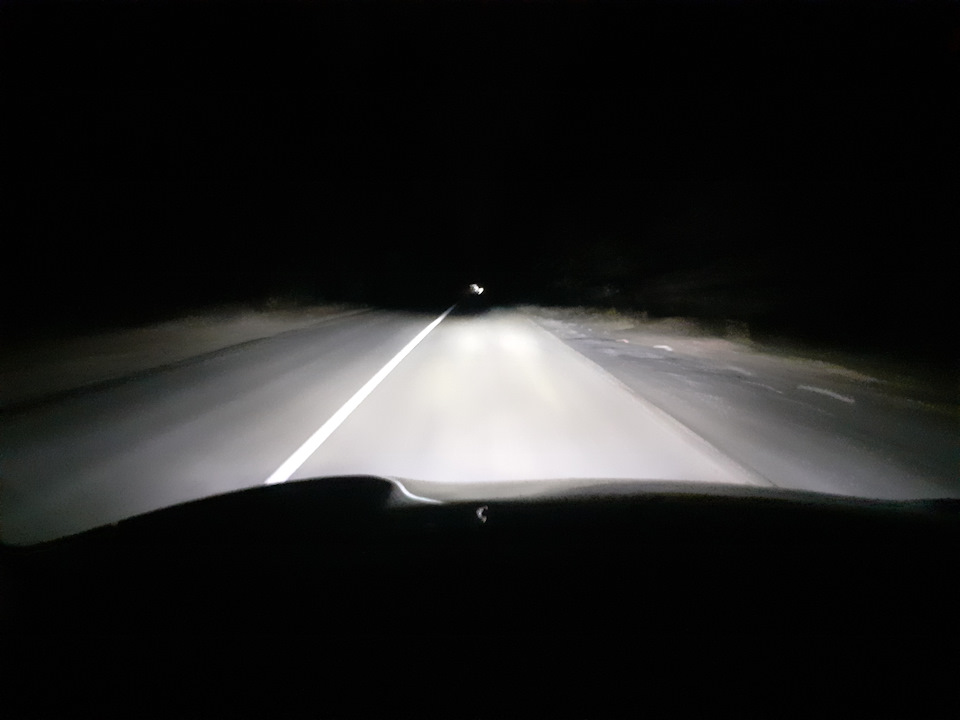 LED у фари та птф 1