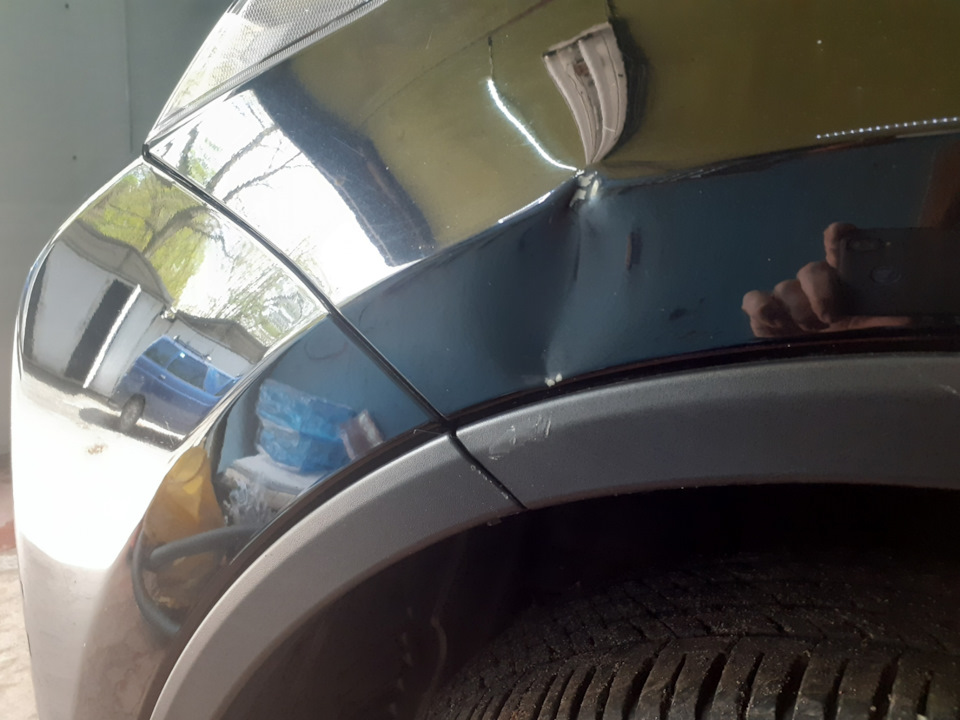 Неприємність при заїзді в гараж😒 1