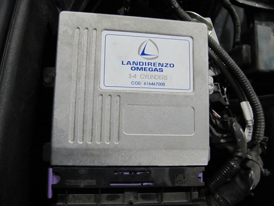 Установка ГБО Landi Renzo Omegas OBD 1