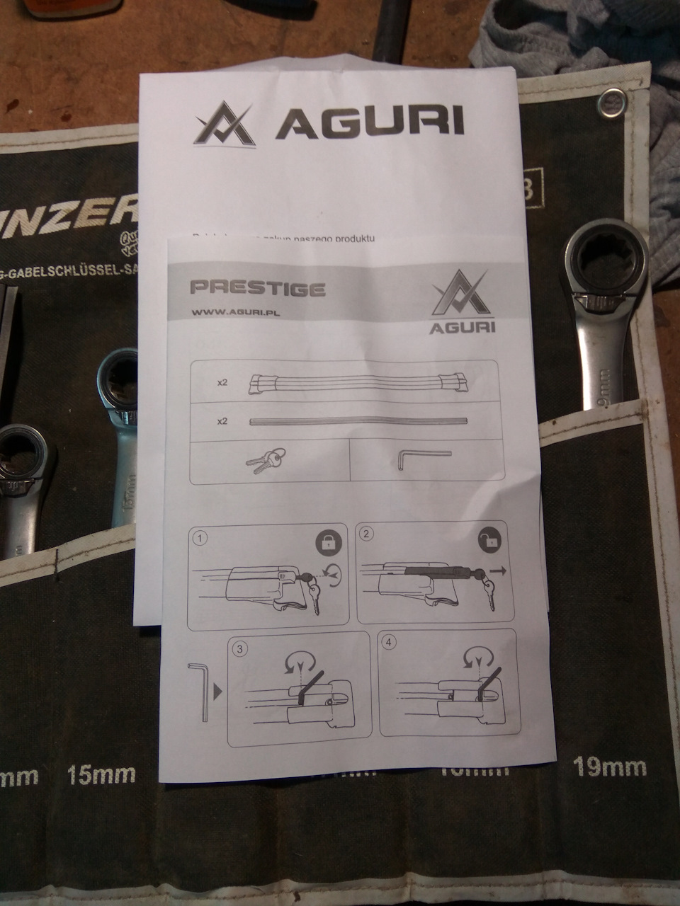 БАГАЖНИК AGURI PRESTIGE ALU 4